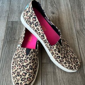 Toms Cheetah print alpargata
